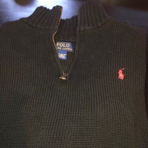 Youth XL (18-20) Black Polo Sweater